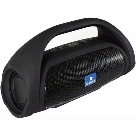 Tragbare Bluetooth-Lautsprecher CoolBox Cool Stone 5 Schwarz