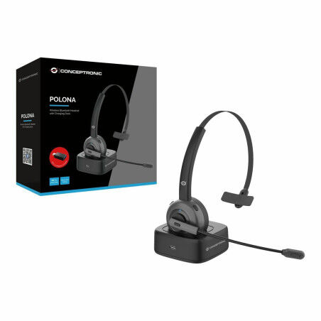 Casque Conceptronic POLONA03BD Noir