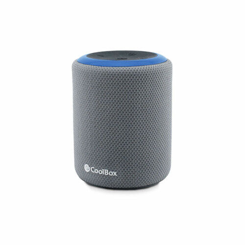 Dankzij de draagbare Bluetooth®-luidsprekers CoolBox COO-BTA-G231 Grijs 5 W