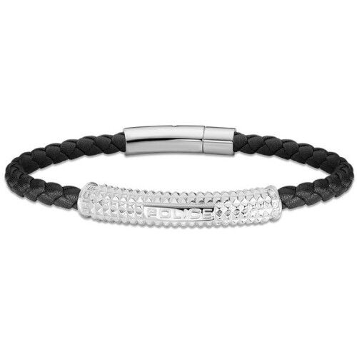 Bracciale Uomo Police PEJGB2119601 Pelle 19 cm