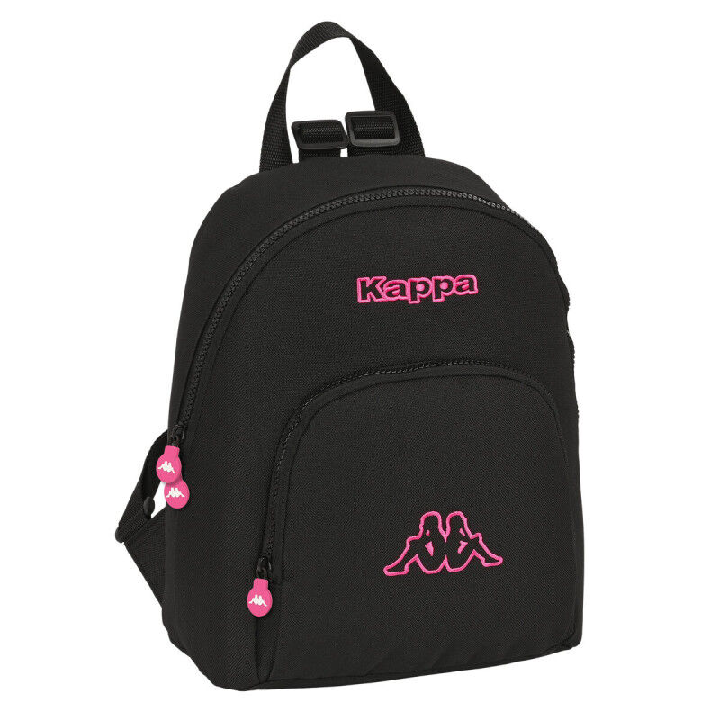 Casual Rugtas Kappa Black and pink Zwart 13 L