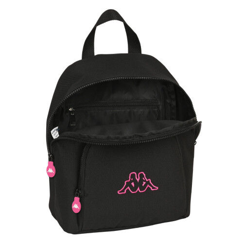 Casual Rugtas Kappa Black and pink Zwart 13 L