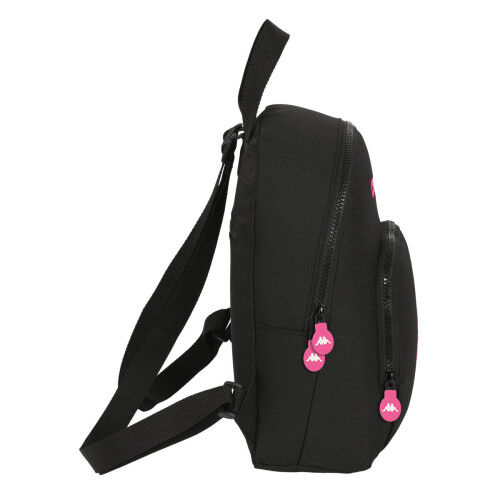 Casual Rugtas Kappa Black and pink Zwart 13 L