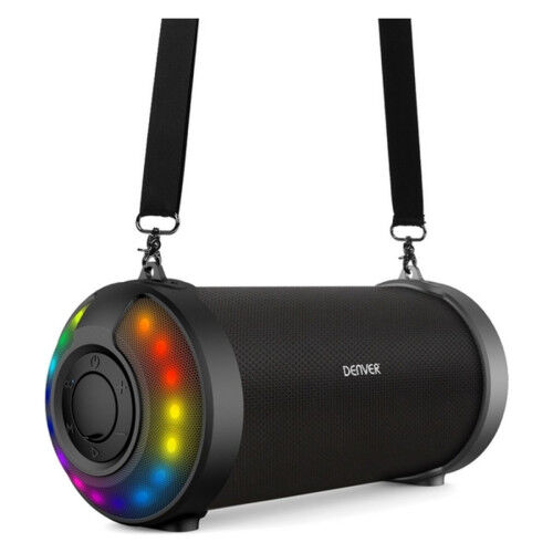 Haut-parleurs bluetooth Denver Electronics BTG212 Noir 8,5 W LED RGB