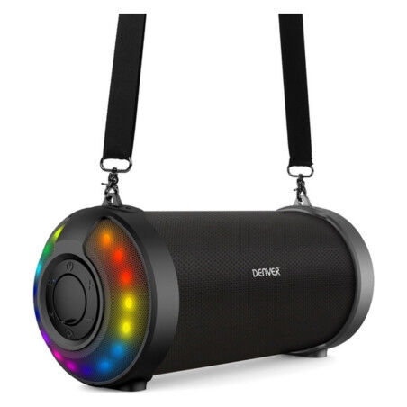 Altavoz Bluetooth Denver Electronics BTG212 Negro 8,5 W LED RGB