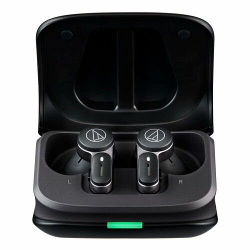 Auriculares in Ear Bluetooth Audio-Technica Iberia ATH-TWX7BK Negro