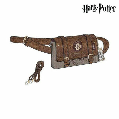 Bolso Bandolera Harry Potter 2100003165_ Marrón