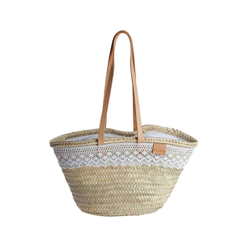 Bolso Mujer EDM Nova 48,5 x 29,5 cm Hoja de palma Encaje