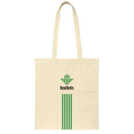 Borsa Real Betis Balompié Beige Cotone