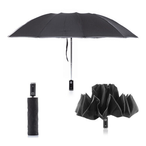 Parapluie Pliable à Fermeture Inversée avec LED Folbrella InnovaGoods