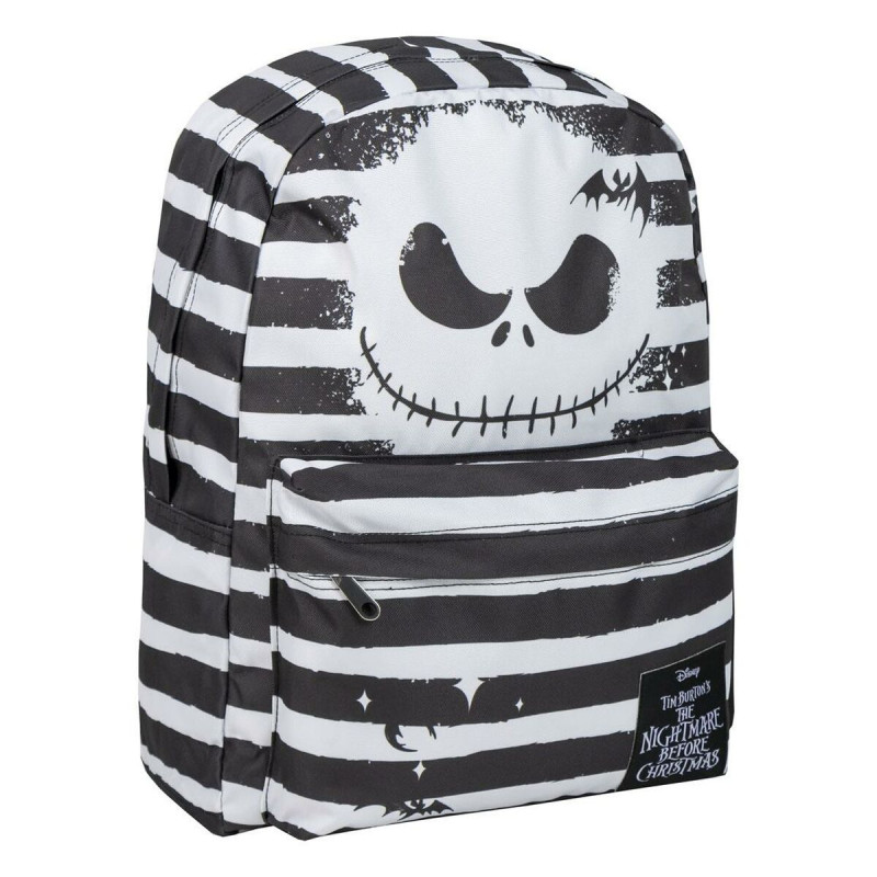 Lässiger Rucksack The Nightmare Before Christmas Schwarz 32 x 4 x 42 cm