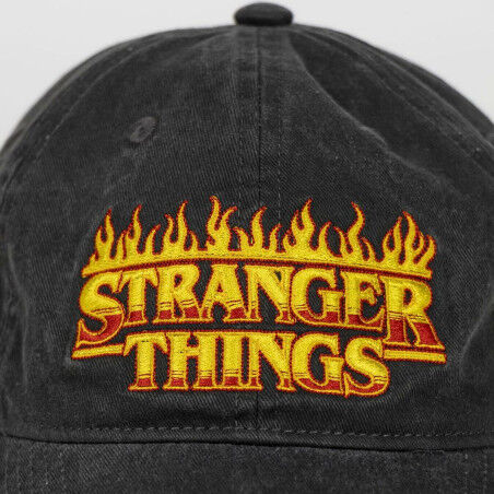 Sports Cap Stranger Things Black 58 cm