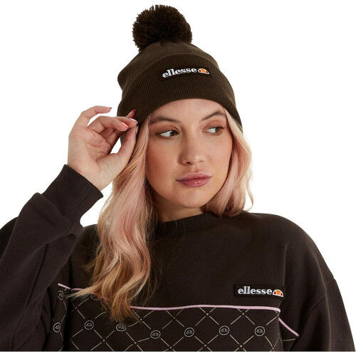 Hut Ellesse Pasteria Pom Pom Braun