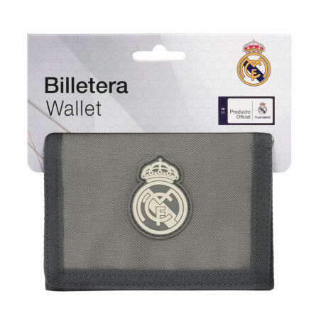 Portefeuille Real Madrid C.F. Real Madrid Grijs 12,5 x 9,5 x 1 cm