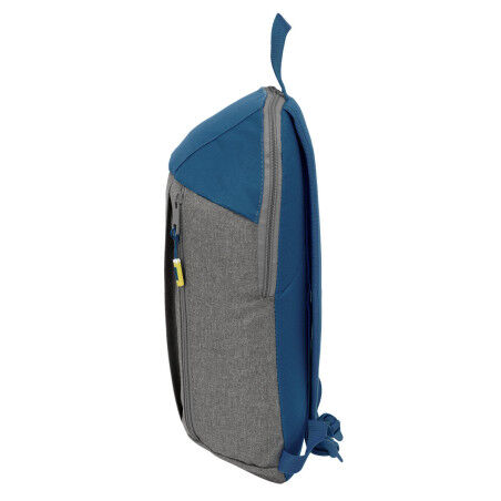 Mochila Casual Munich Street Azul Gris