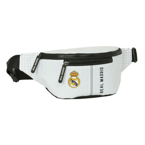 Gürteltasche Real Madrid C.F. 24/25 Weiß Grau Sportlich 23 x 12 x 9 cm