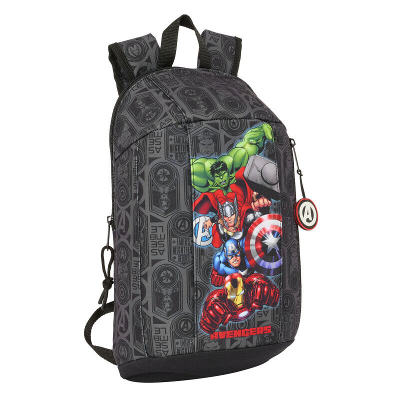 Casual Rugtas The Avengers Vendetta Zwart 22 x 39 x 10 cm