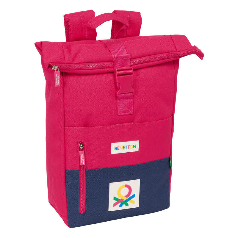 Sac à dos Casual Benetton Cherry Cerise Blue marine