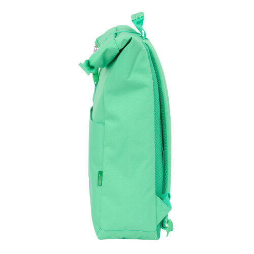 Lässiger Rucksack Benetton Mint grün