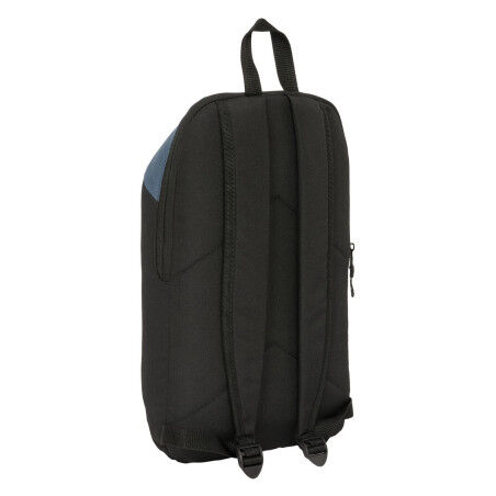 Lässiger Rucksack BlackFit8 California Blau Schwarz 22 x 39 x 10 cm