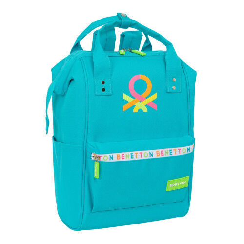 Casual Backpack Benetton benetton Blue