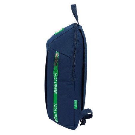 Sac à dos Casual Benetton Green Blue marine 22 x 39 x 10 cm