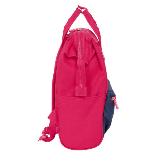 Lässiger Rucksack Benetton benetton Cerise Marineblau