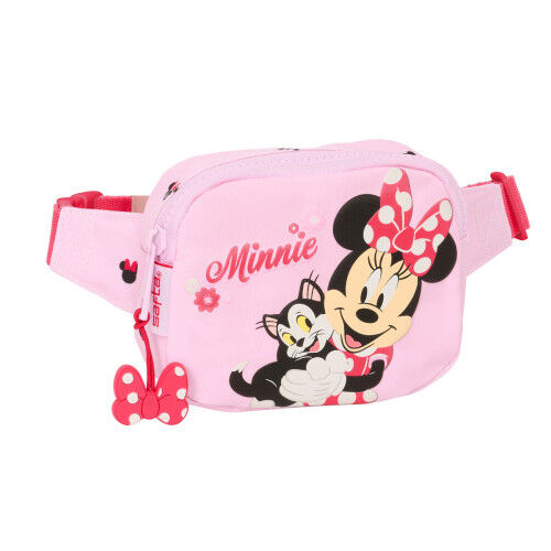 Belt Pouch Minnie Mouse Naive Pink 14 x 11 x 4 cm