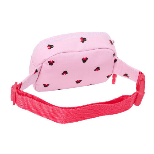 Belt Pouch Minnie Mouse Naive Pink 14 x 11 x 4 cm