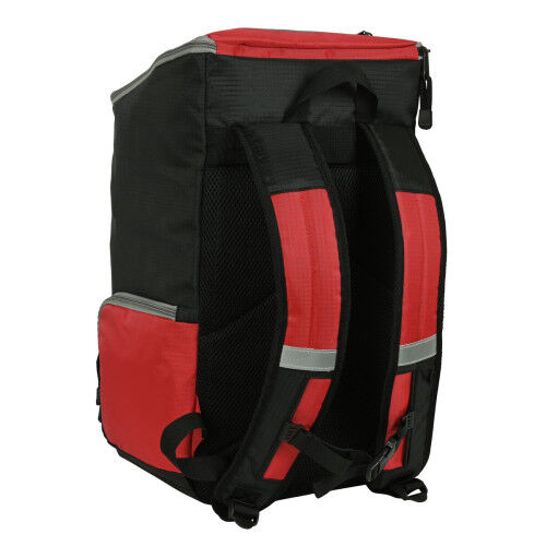 Mochila Safta Multisports Negro Rojo Deportivo 28 x 50 x 22 cm