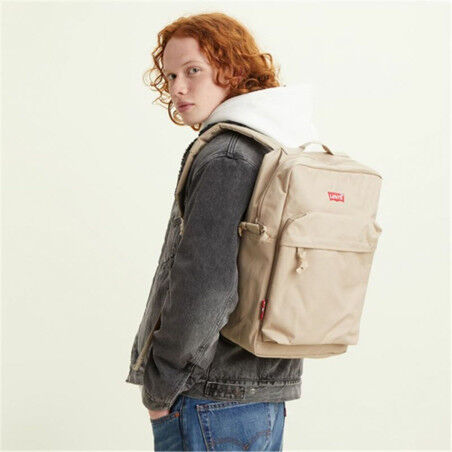 Lässiger Rucksack Levi's L-Pack Standard Beige