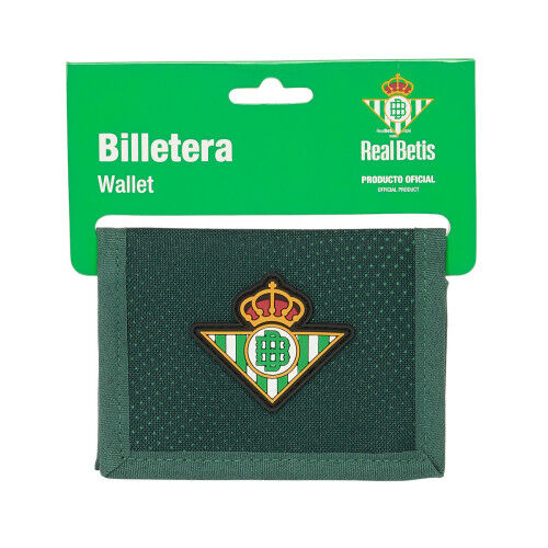 Cartera Real Betis Balompié Verde 12,5 x 9,5 x 1 cm