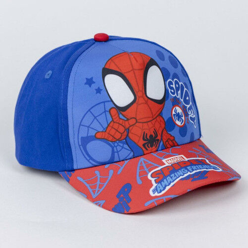 Set de gorra y gafas de sol Spidey Azul (51 cm) 2 Piezas Rojo