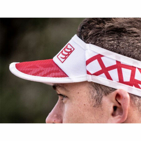 Visor Compressport Spider Web Ultralight Red One size