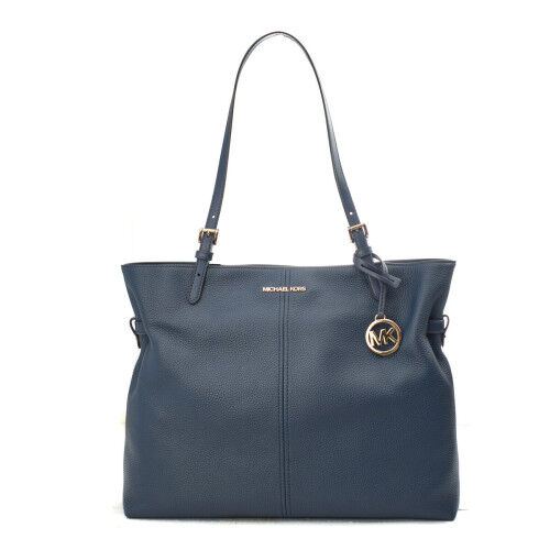 Bolso de Hombro Michael Kors Lenox Azul 40 x 32 x 13 cm