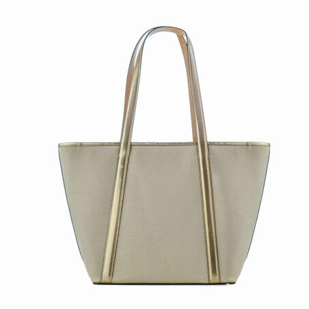 Handtas Dames Michael Kors PRATT Gouden 29 x 28 x 12 cm