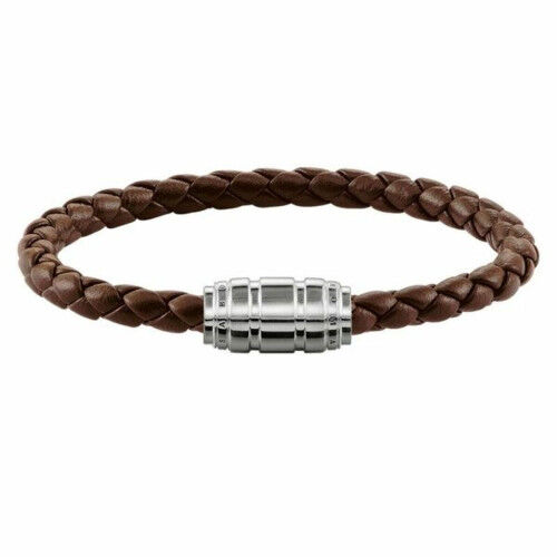 Armband Uniseks Thomas Sabo UB0019-823-2 Zilverkleurig Bruin 18,5 cm 16,5 cm