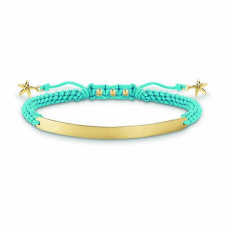 Damenarmreif Thomas Sabo LBA0060-848-1 Blau Gold (16 - 19 cm) (21 cm)