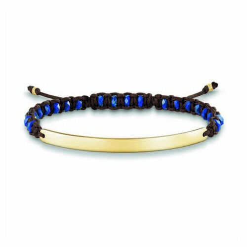 Bracciale Donna Thomas Sabo LBA0056-892-32-L19v Azzurro Dorato Argento (16 - 19 cm)