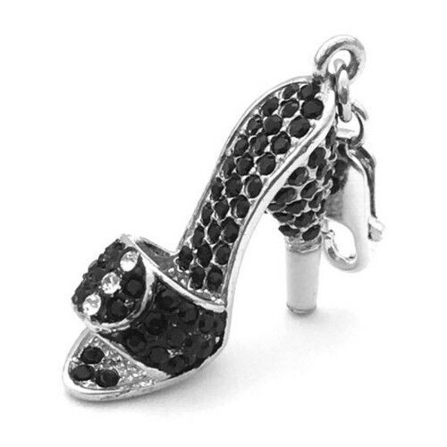 Pendentif Femme Glamour GS1-01 Noir (4 cm)