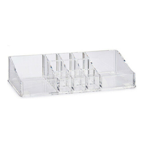 Make-up organizer Transparant 9 x 4,5 x 22,7 cm