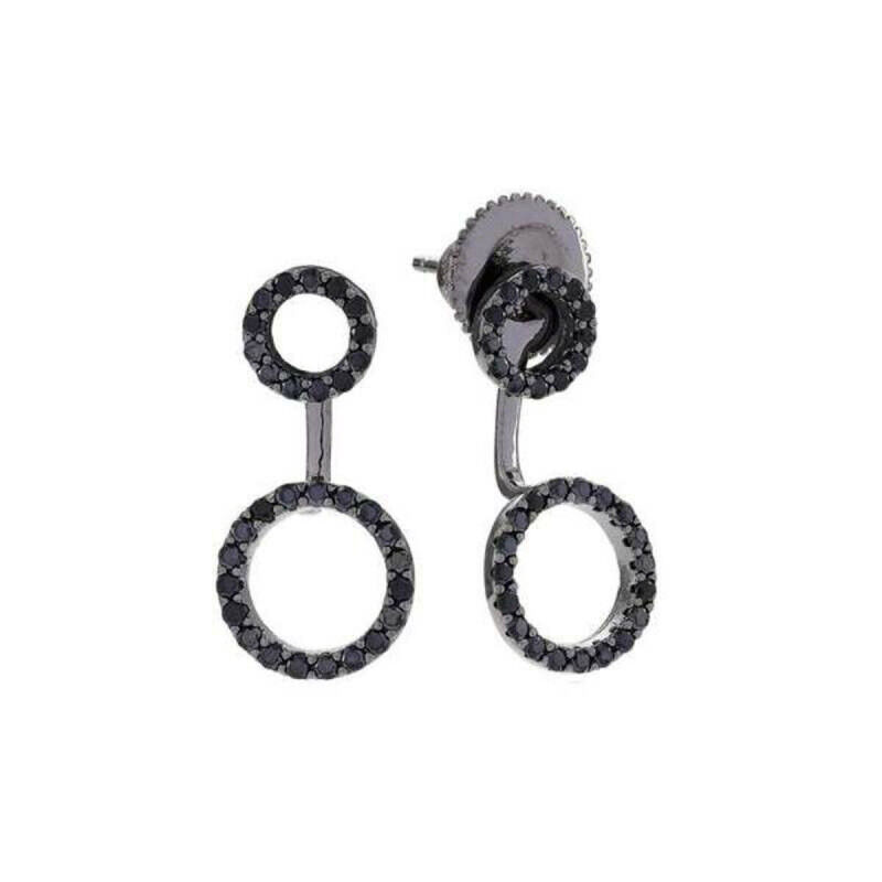 Pendientes Mujer Sif Jakobs E0215-BK-BK (2,5 cm)