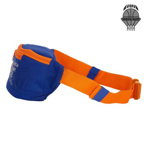 Gürteltasche Valencia Basket Blau Orange (23 x 12 x 9 cm)