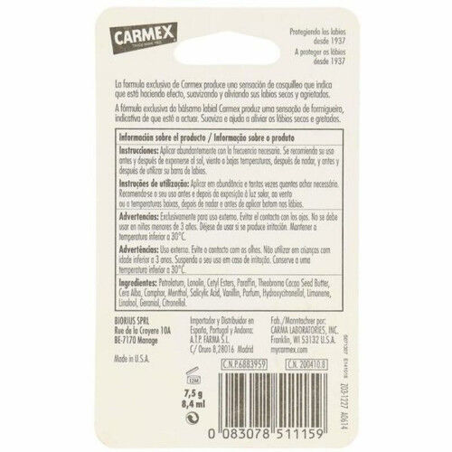 Balsamo Labbra idratante Carmex COS 002 BL (7,5 g)