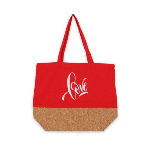 Bolsa Multiusos Love Versa Rojo Textil (15 x 36 x 45 cm)