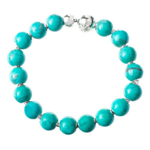 Pulsera Mujer Thomas Sabo KT0149-869-17-L17 Azul 20 cm