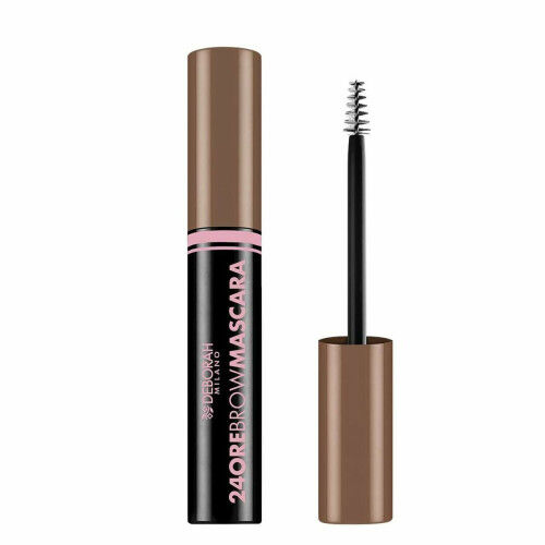 Mascara per Ciglia Deborah 24Ore Brown Nº 01