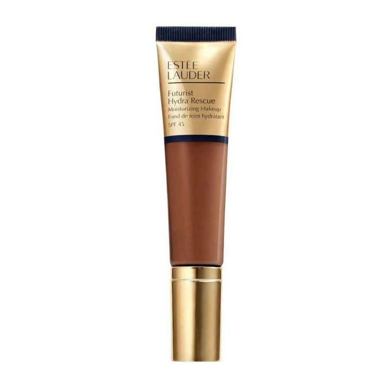 Base de Maquillaje Cremosa Estee Lauder Futurist Hydra Rescue Nº 6W1-sandalwood Spf 45 30 ml