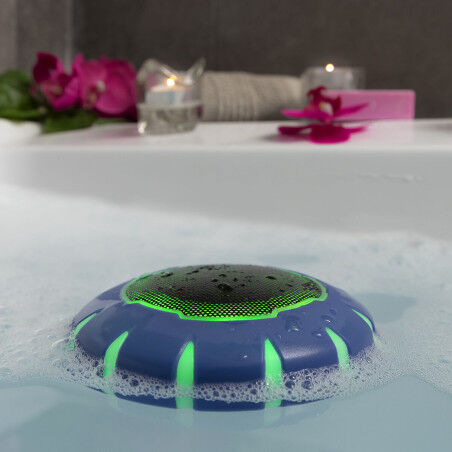 Floating Wireless Speaker with LED Floaker InnovaGoods