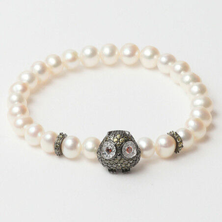 Pulsera Mujer Lancaster JLA-BR-OWL-3-WH 16 mm